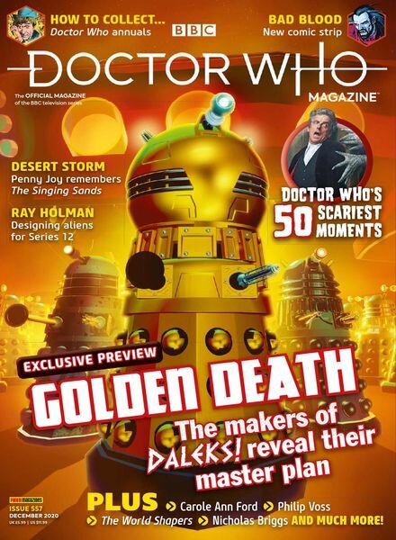 Doctor Who Magazine – Issue 557 – December 2020 Cover