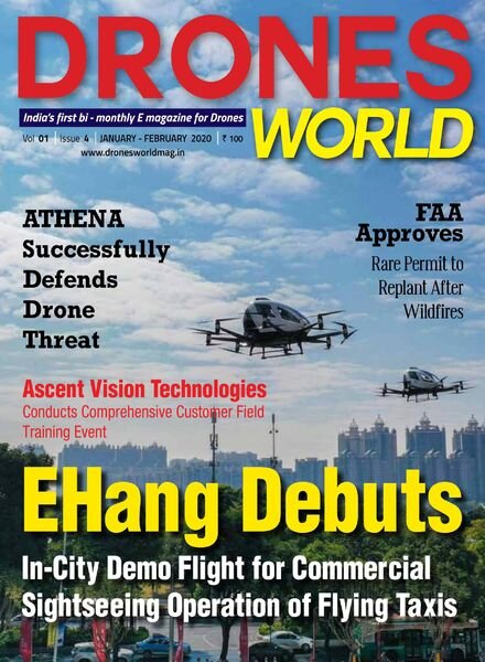 Drones World – January-February 2020 Cover