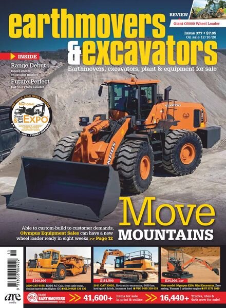 Earthmovers & Excavators – October 2020 Cover