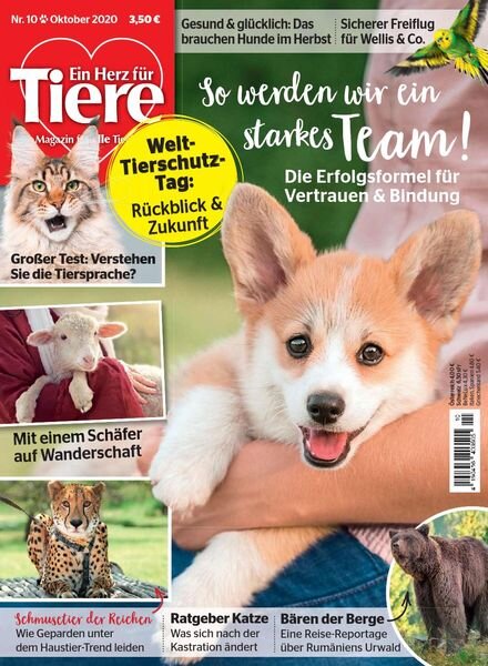 Ein Herz fur Tiere – Oktober 2020 Cover