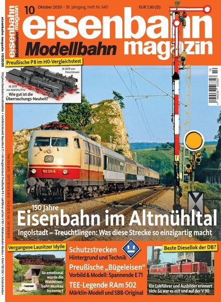 Eisenbahn Magazin – Oktober 2020 Cover