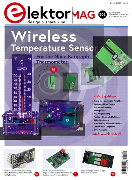 Elektor Mag – September-October 2020 Cover