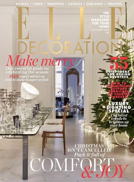 Elle Decoration UK – December 2020 Cover