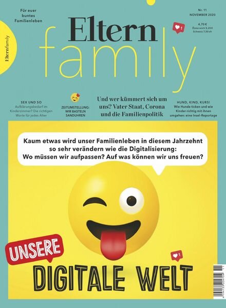 Eltern Family – November 2020 Cover