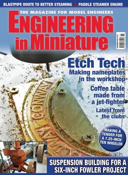 Engineering In Miniature – November 2020 Cover