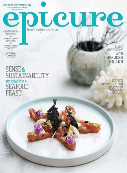 epicure Singapore – October 2020 Cover