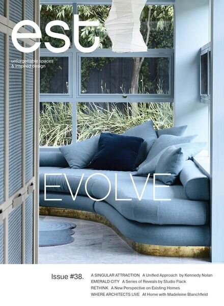 Est Magazine – Issue 38 2020 Cover