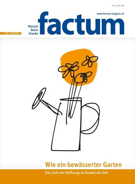 Factum Magazin – Oktober 2020 Cover