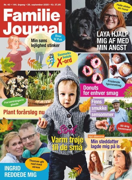 Familie Journal – 28 september 2020 Cover