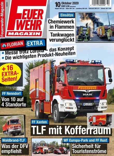 Feuerwehr-Magazin – September 2020 Cover