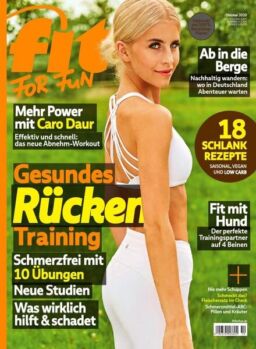 Fit for Fun – Oktober 2020