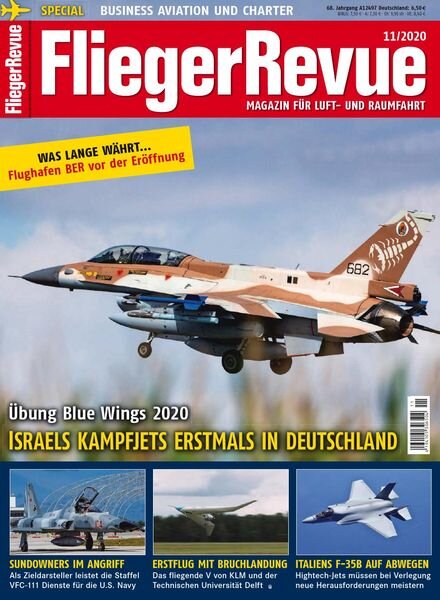 FliegerRevue – November 2020 Cover