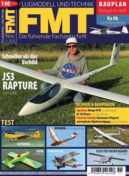 FMT Flugmodell und Technik – Oktober 2020 Cover