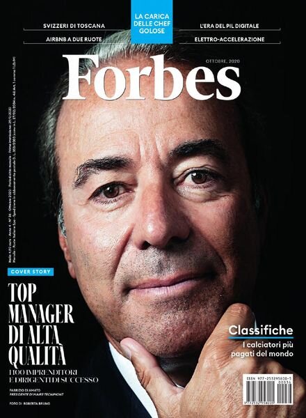 Forbes Italia – Ottobre 2020 Cover