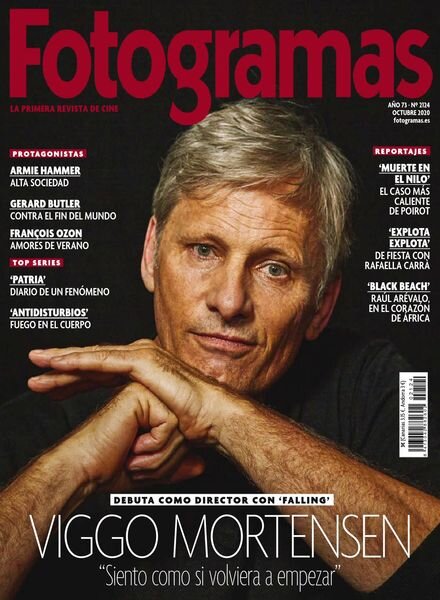 Fotogramas – octubre 2020 Cover