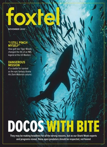 Foxtel Magazine – November 2020 Cover