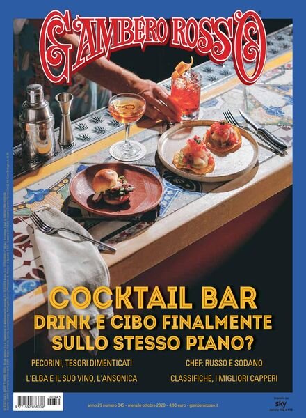 Gambero Rosso Italia – Ottobre 2020 Cover