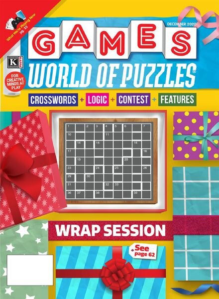 Games World of Puzzles – December 2020 Cover
