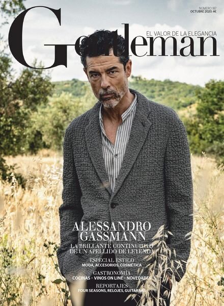Gentleman Espana – octubre 2020 Cover