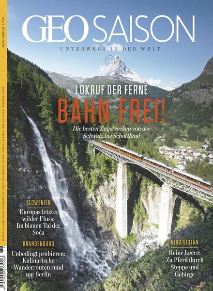 Geo Saison – November 2020 Cover