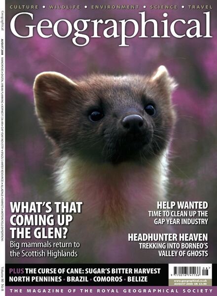 Geographical – August 2008 Cover