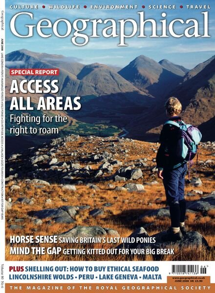 Geographical – June 2008 Cover