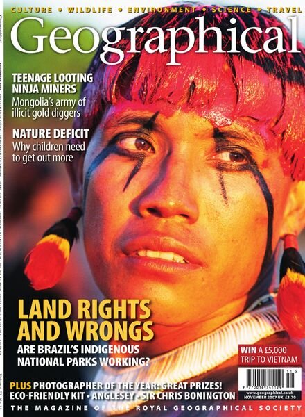 Geographical – November 2007 Cover