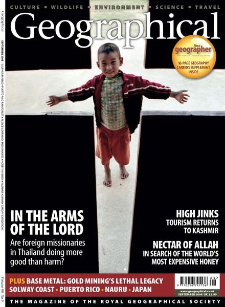 Geographical – September 2008 Cover