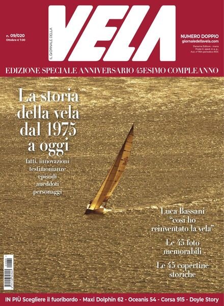 Giornale della Vela – Ottobre 2020 Cover