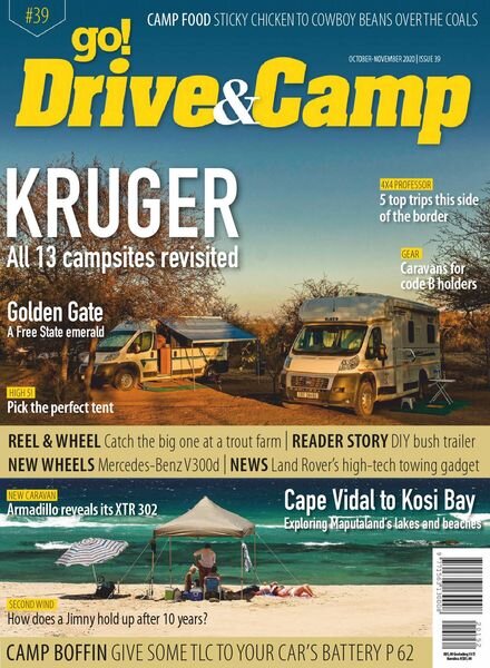 Go! Drive & Camp – October 2020 Cover