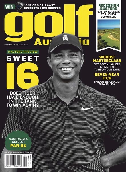 Golf Australia – November 2020 Cover