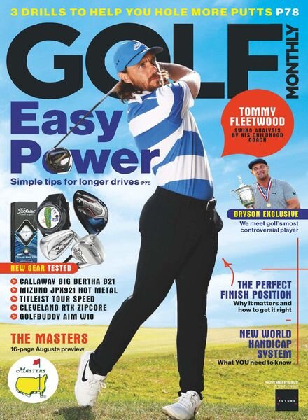 Golf Monthly UK – November 2020 Cover