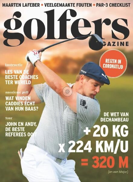 Golfers Magazine – september 2020 Cover
