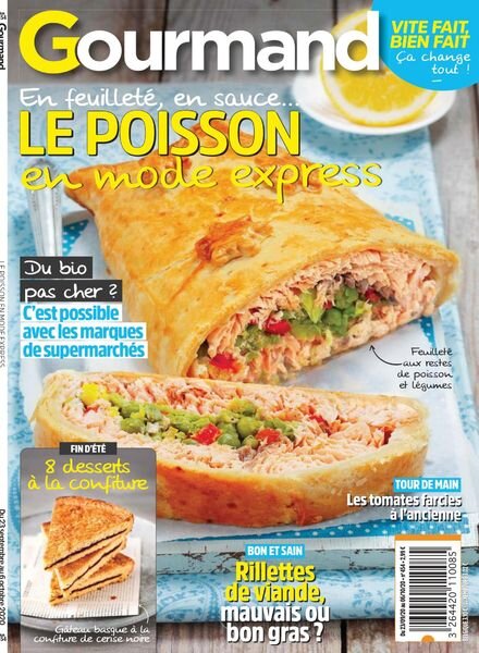 Gourmand – 23 Septembre 2020 Cover