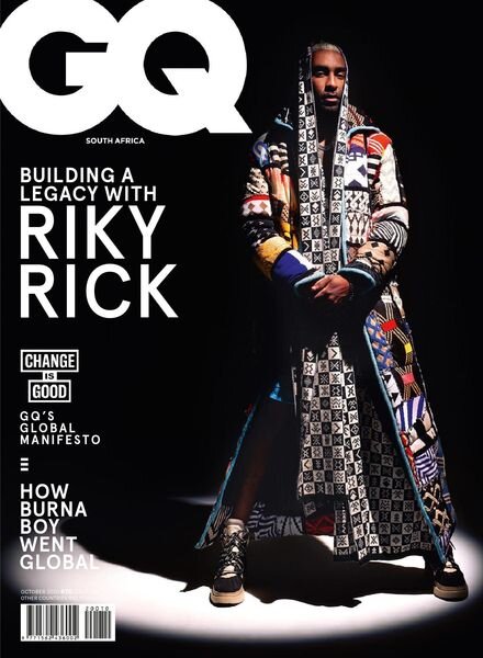 GQ South Africa – October 2020 Cover