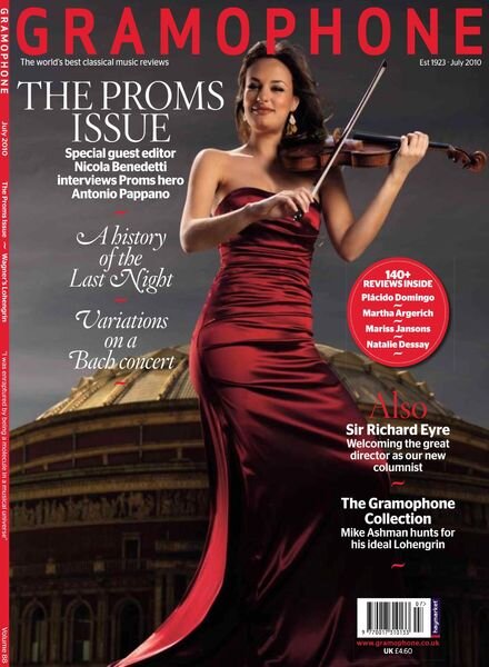 Gramophone – July 2010 Cover