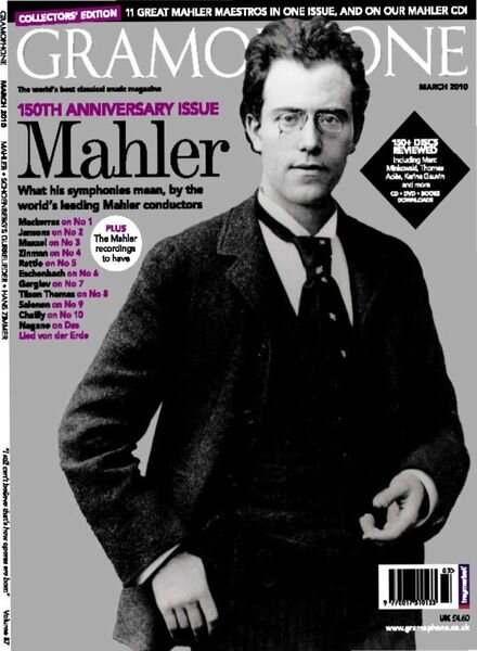 Gramophone – March 2010 Cover