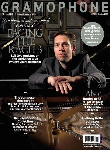 Gramophone – October 2010 Cover