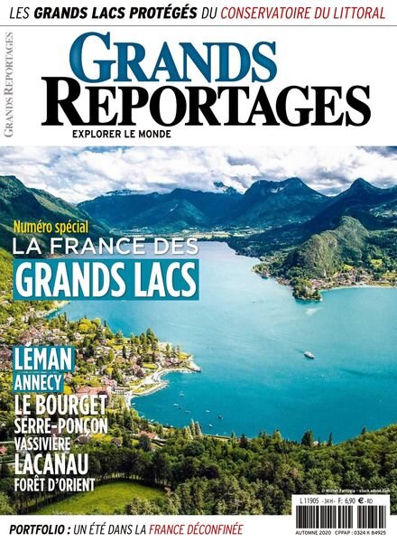 Grands Reportages – Automne 2020 Cover
