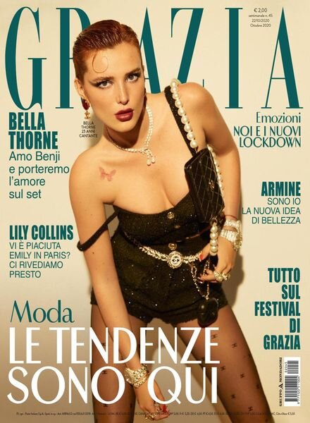 Grazia Italia – 22 Ottobre 2020 Cover