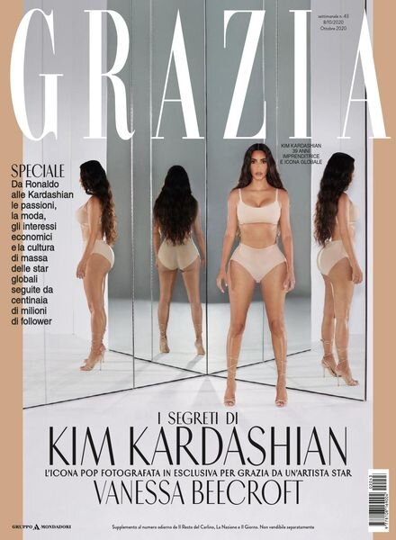 Grazia Italia – 8 Ottobre 2020 Cover