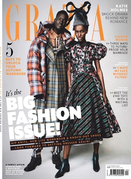 Grazia UK – 05 October 2020 Cover