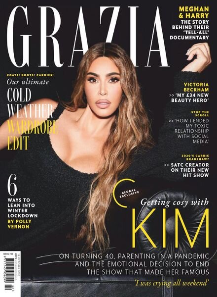 Grazia UK – 19 October 2020 Cover