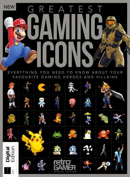 Greatest Gaming Icons 2nd Edition – October 2020 Cover