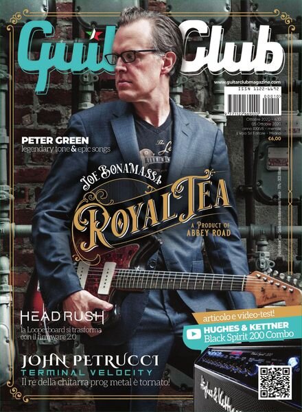 Guitar Club Magazine – Ottobre 2020 Cover