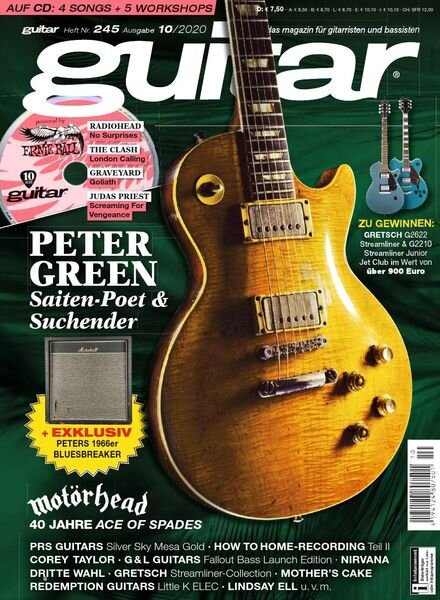 Guitar Germany – Oktober 2020 Cover
