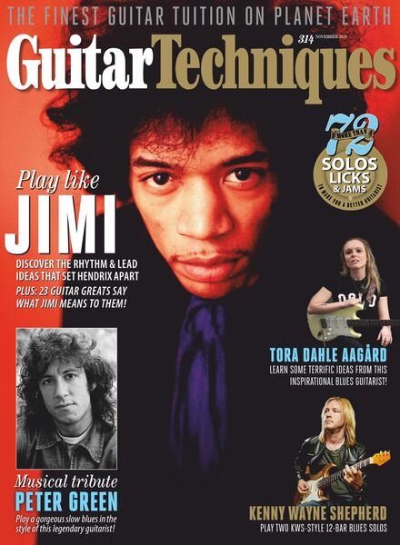 Guitar Techniques – November 2020 Cover