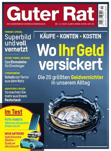 Guter Rat – November 2020 Cover