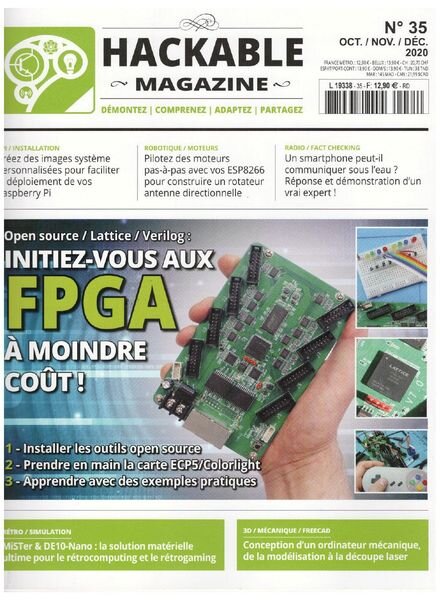 Hackable Magazine – Octobre-Decembre 2020 Cover