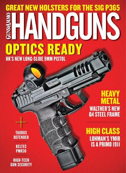 Handguns – December-January 2020 Cover